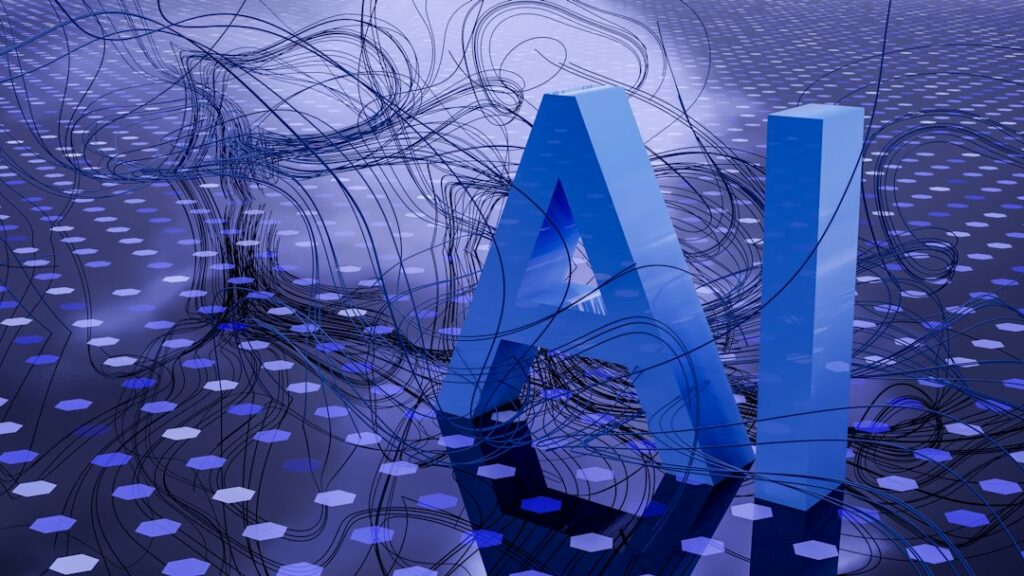Photo artificial intelligence concept diagram